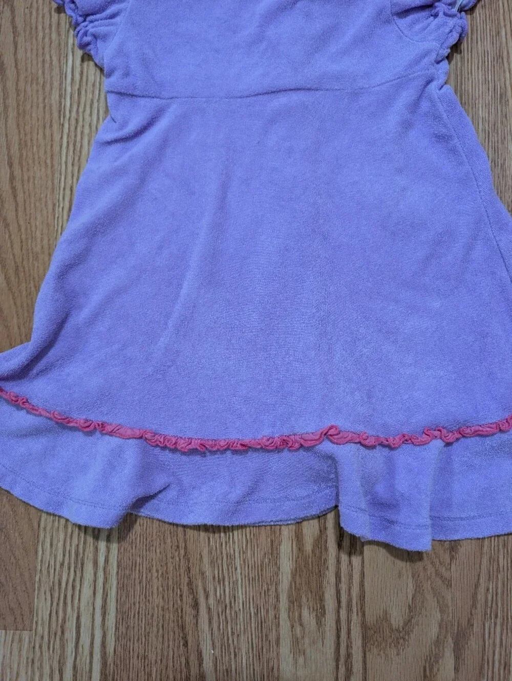 Disney Rapunzel Hooded Towel Swim Cover-up 5/6